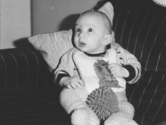 Matthew as a baby